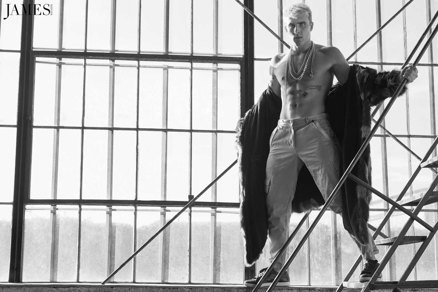 Jake Paul James Magazine cover - photographed by Jim Jordan Photography