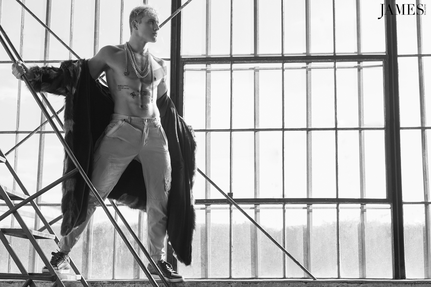 Jake Paul James Magazine cover - photographed by Jim Jordan Photography