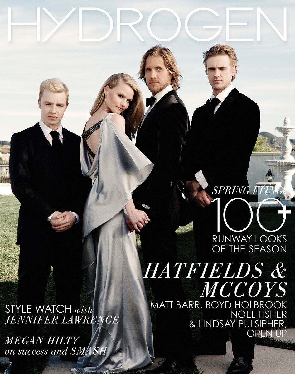 Matt Barr, Boyd Holbrook, Noel Fisher & Lindsay Pulsipher photographed by Jim Jordan