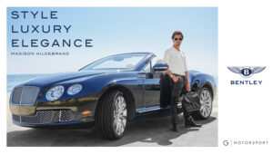 Madison Hildebrand | Bentley Advertisement | Shot by Jim Jordan Photography
