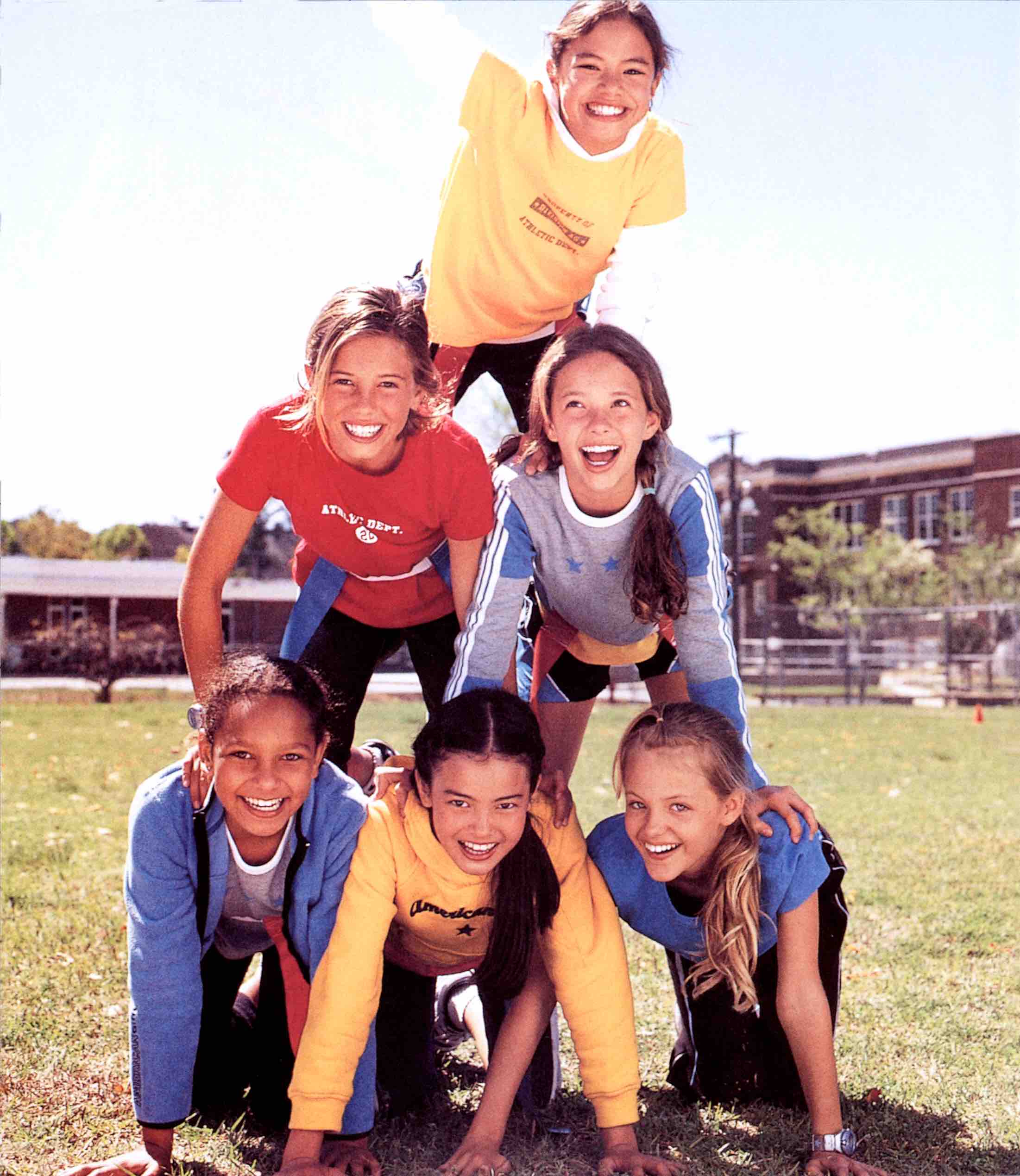 Young Kid Pyramid for American Girl - shot by Jim Jordan