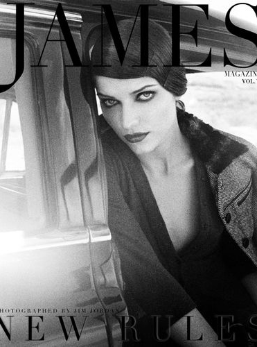Ivana Milicevic James Magazine Cover White Cross Management- Shot by Jim Jordan Photography