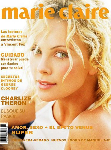 Charlize Theron Marie Clare Magazine Cover White Cross Management - Shot by Jim Jordan Photography