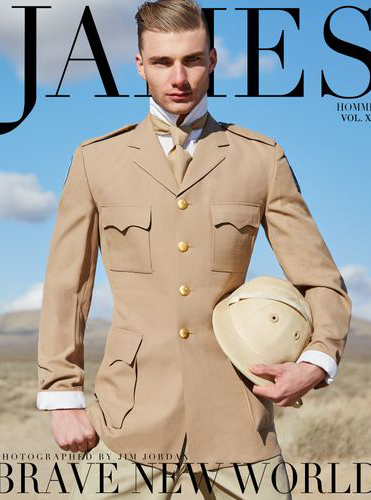 Matthew Pollock James Magazine Cover White Cross Management - Shot by Jim Jordan Photography