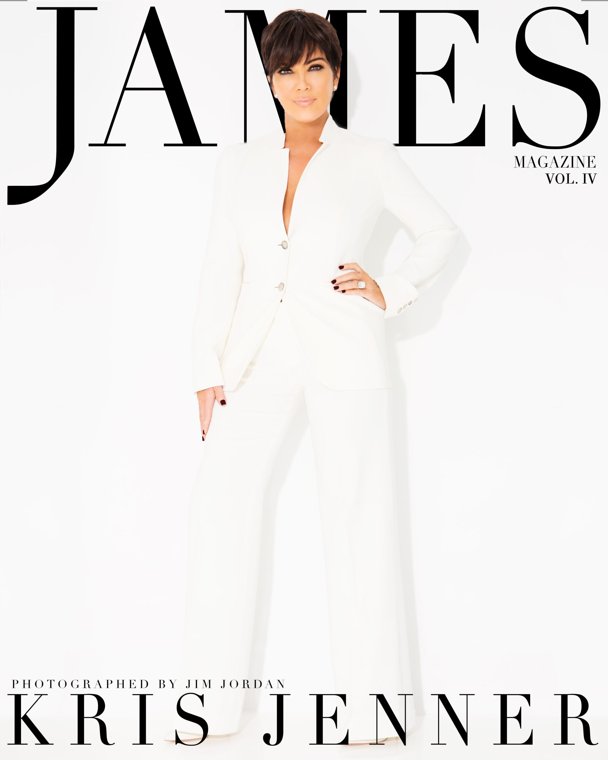 Kris Jenner James Magazine - Shot by Jim Jordan Photography