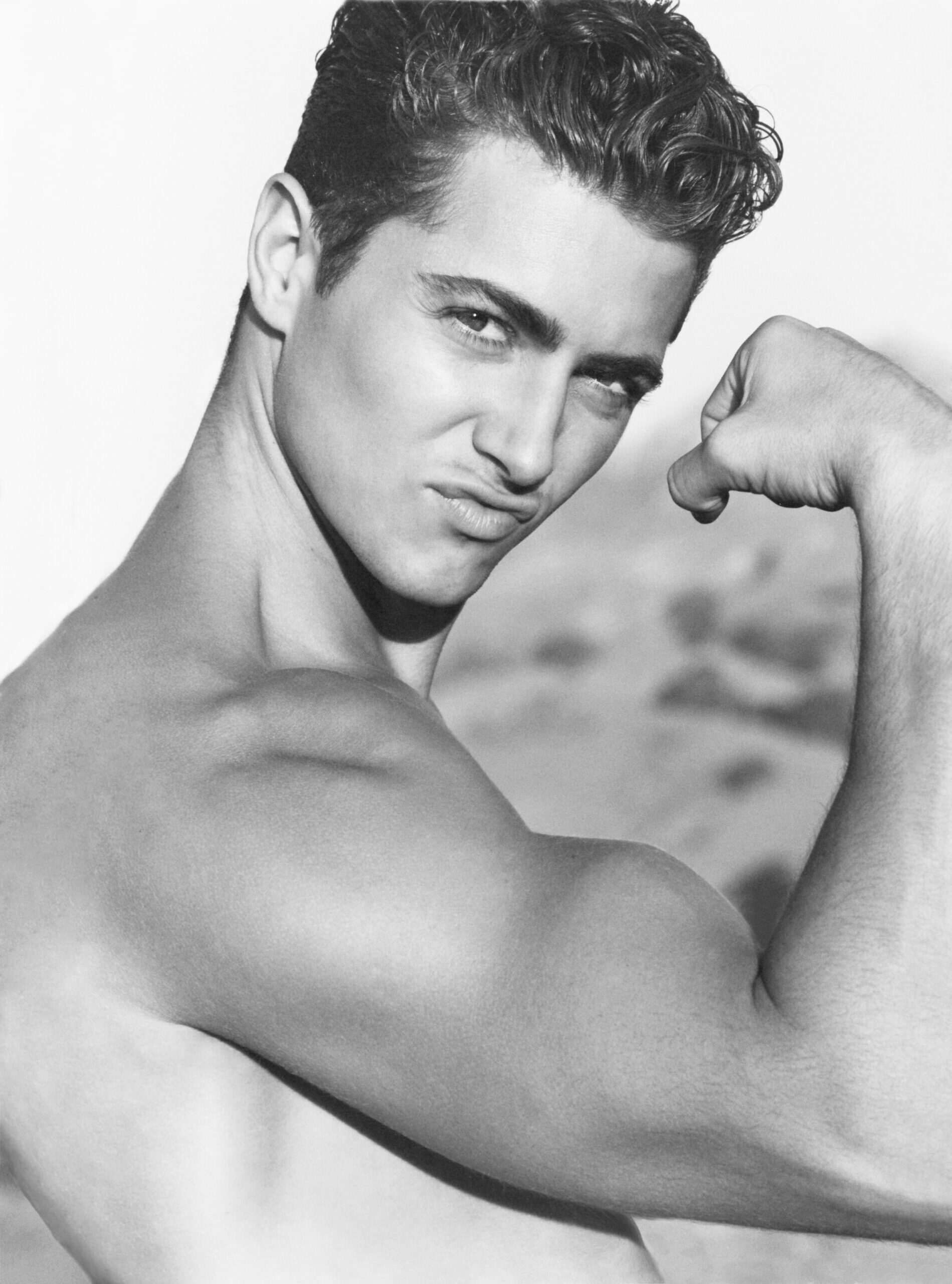 Model Johnny Laspada photographed by Jim Jordan.